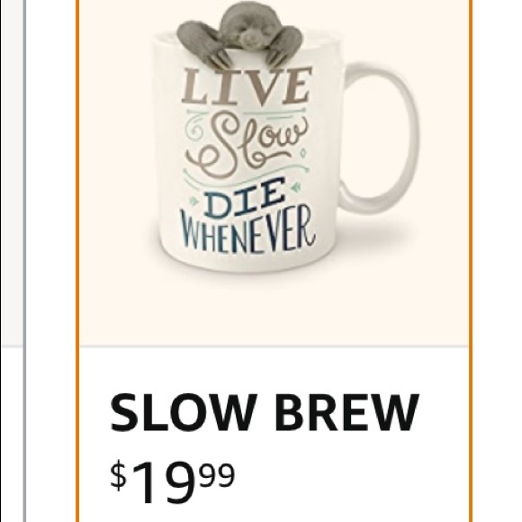 New - Genuine Fred Infuser and Mug Gift Set - Sloth - Picture 7 of 7